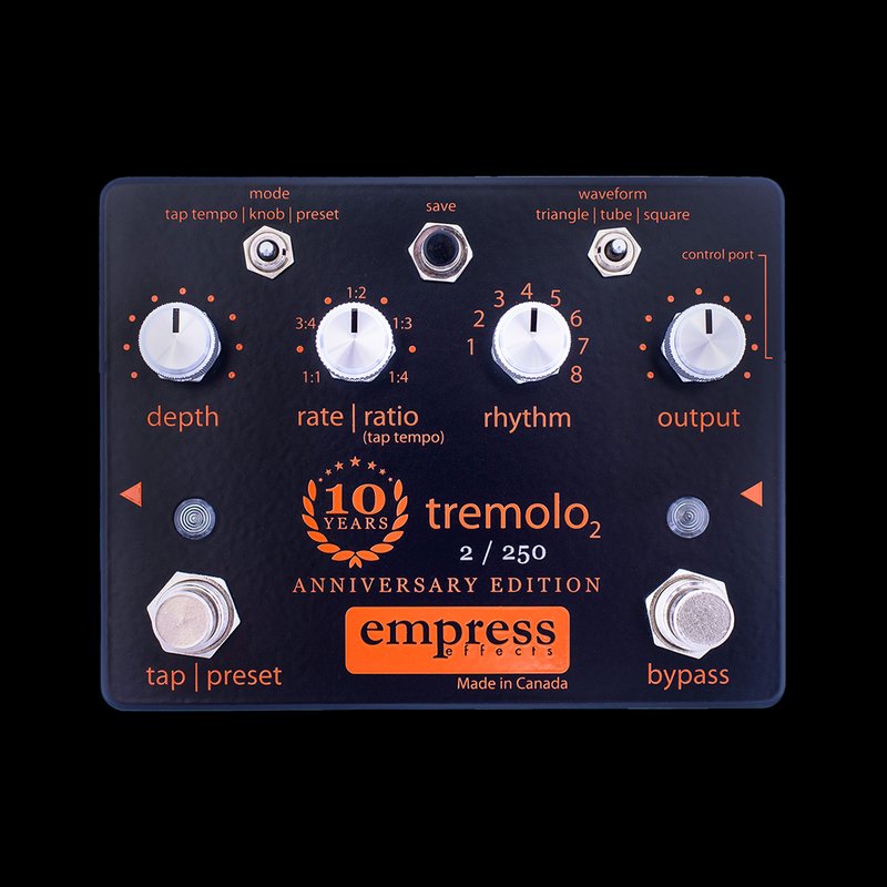 Empress Effects 10th Anniversary Tremolo